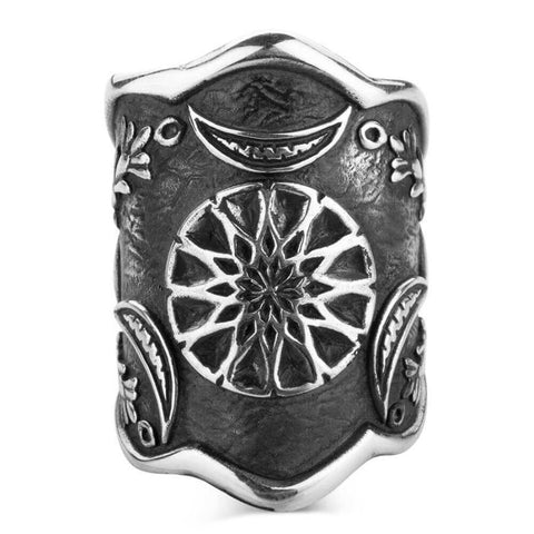 Resurrection Ertugrul Osman Bey Silver Zihgir Ring | Ottoman Swords