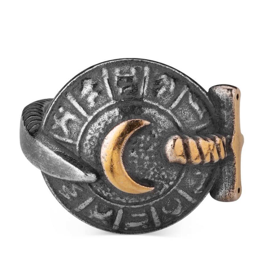Resurrection Ertugrul Shield &amp; Sword Silver Ring (4)