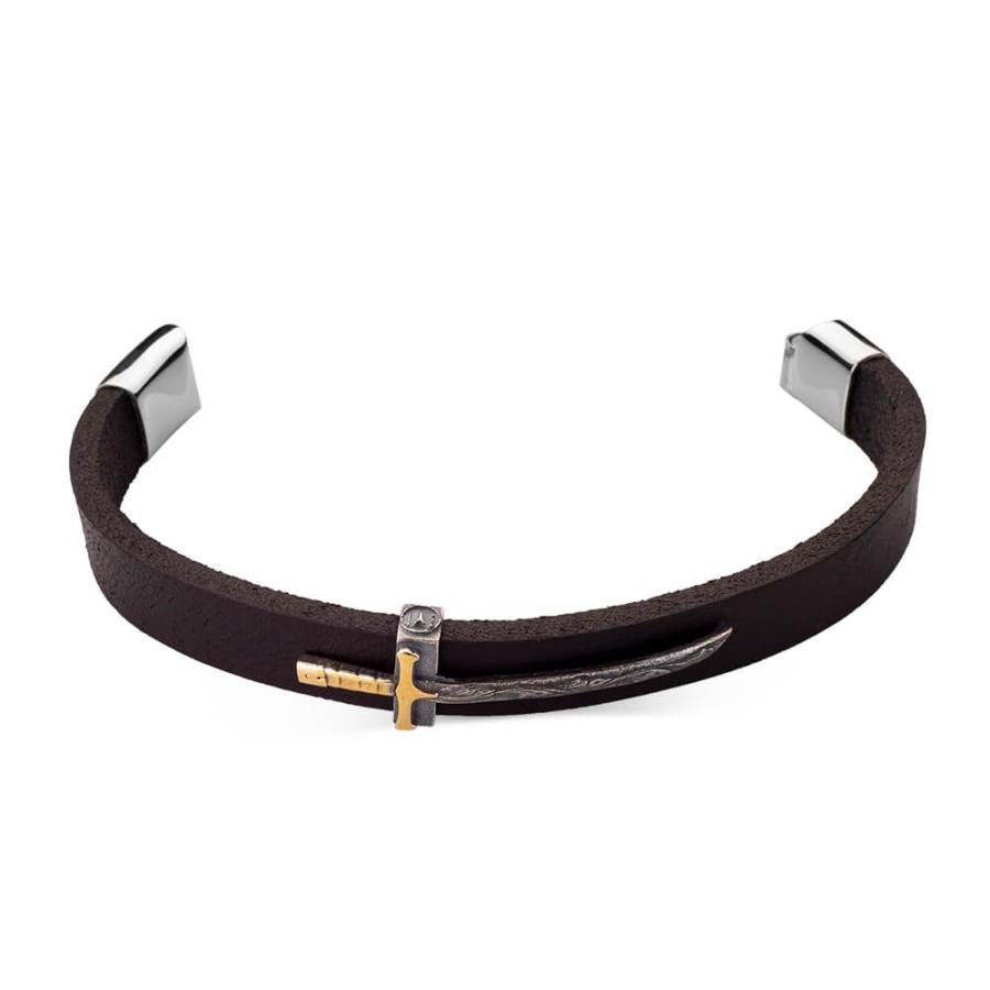 Resurrection Ertugrul Sword Model Leather Bracelet for men 3