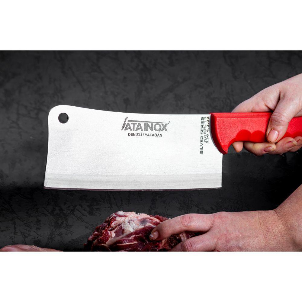 Silver Series Cleaver 4mm meat cutting knife