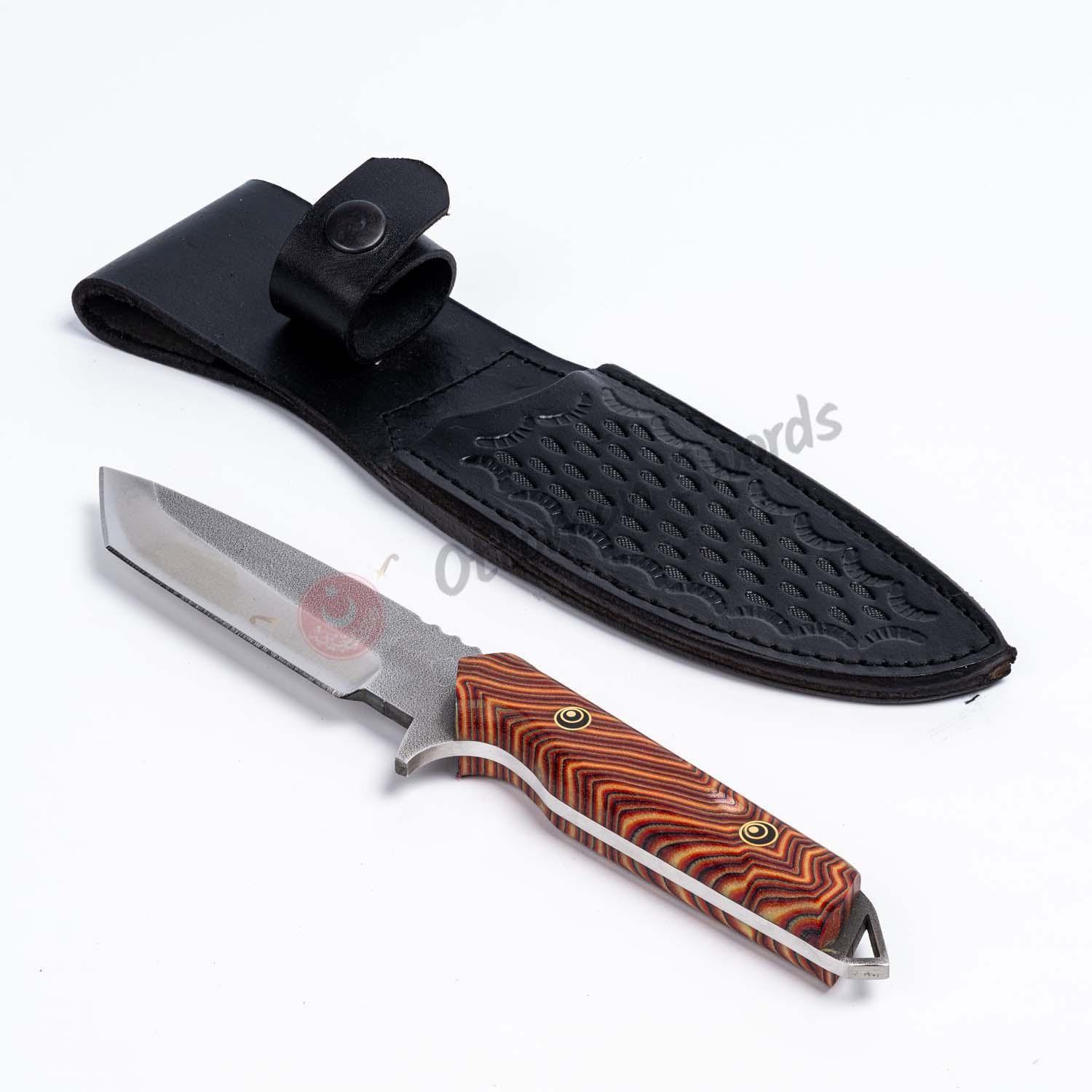 Survival Knife Tanto Thick Blade Shape (2)