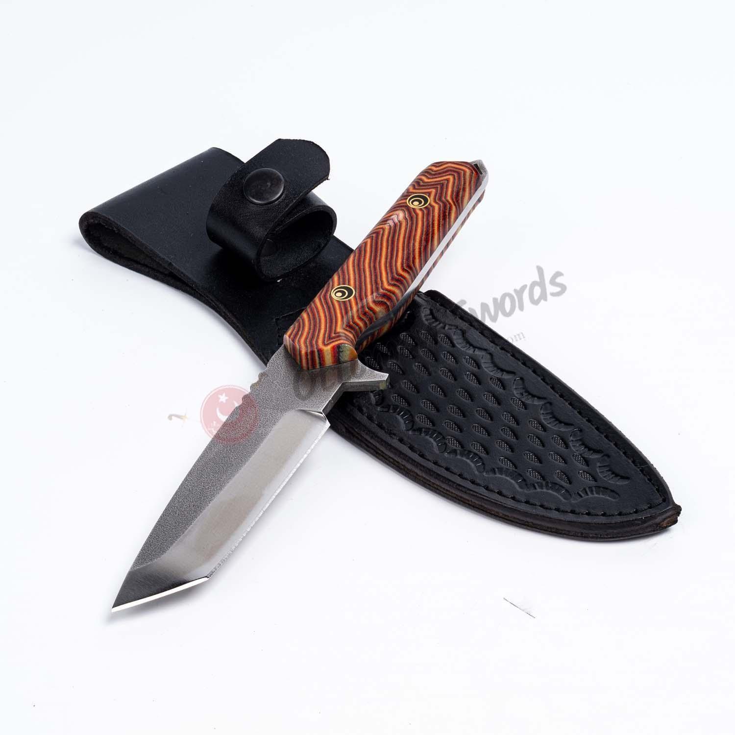 Survival Knife Tanto Thick Blade Shape (3)