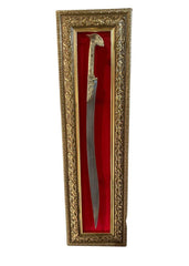 Yatağan Sword Wall Frame Stand - Ottoman Swords