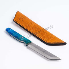 Tanto Blade Knife Epoxy Handle (13)