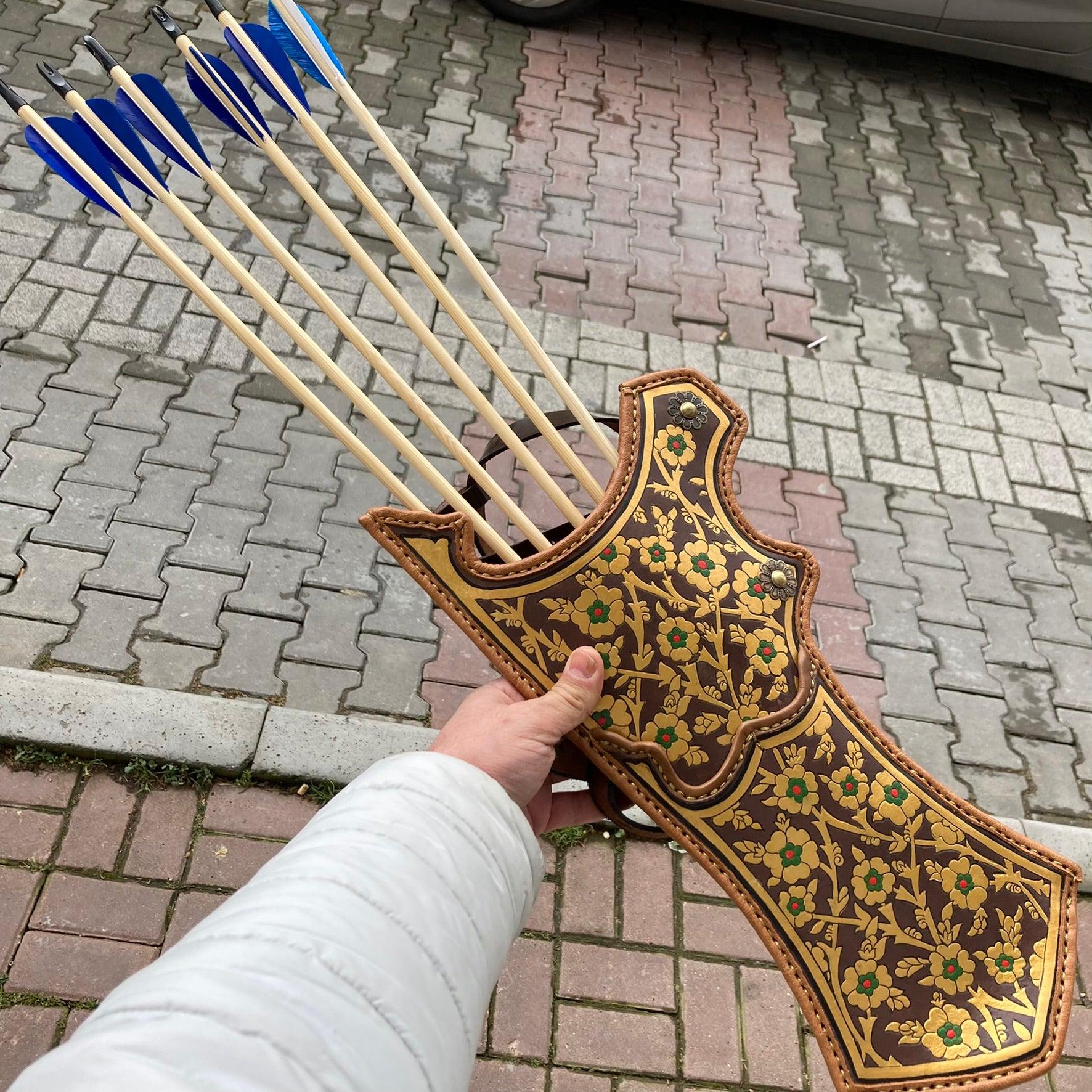 Traditional Painted Ottoman Quiver – Ottoman Swords