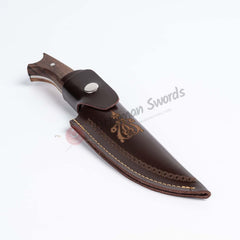 Walnut Handle Camping and Hunting Knife 10.5 (2)