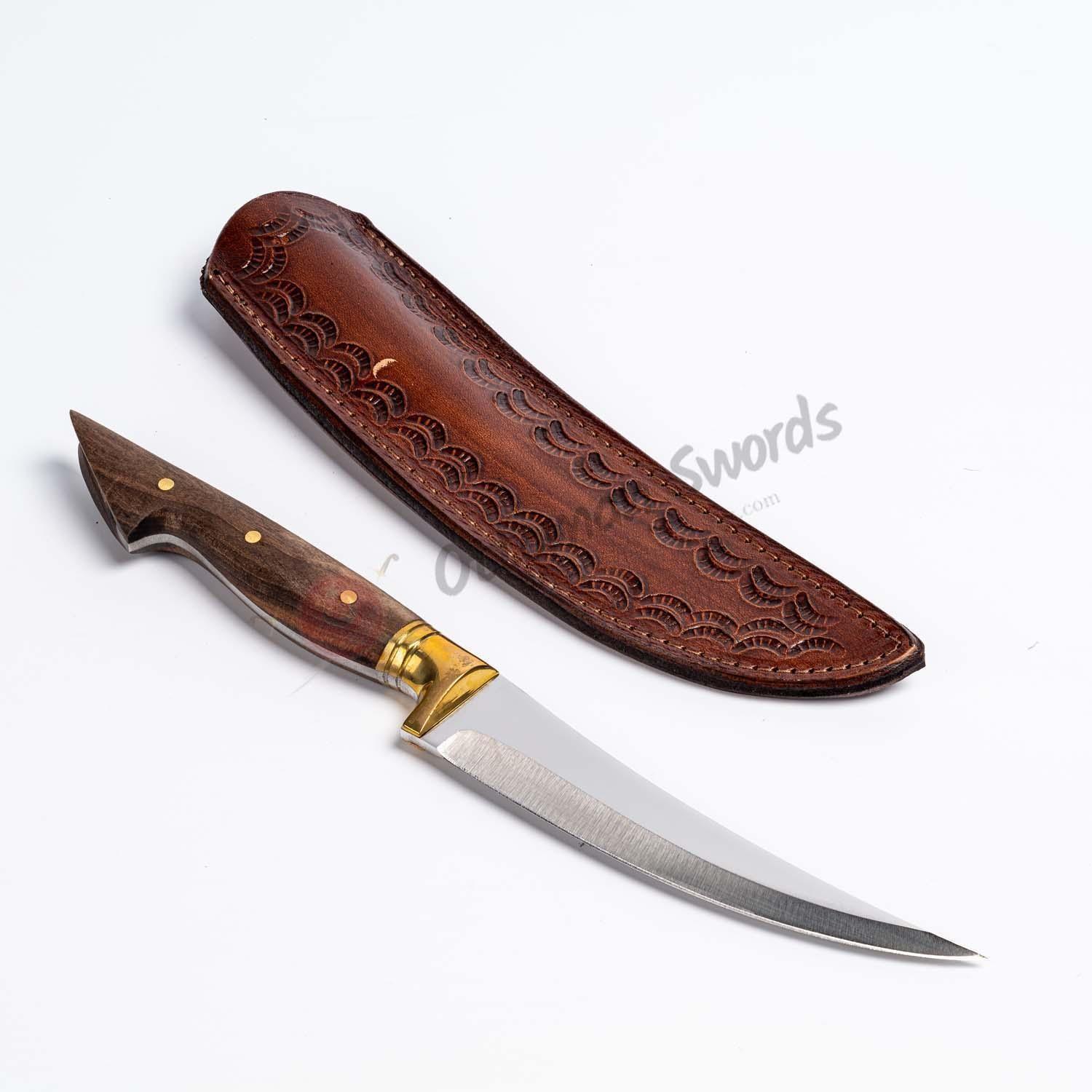 Walnut Handle Fillet Knife (1)