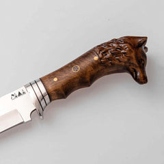 Wolf, Lion, Eagle Head Bayonet Knife For Sale (3)