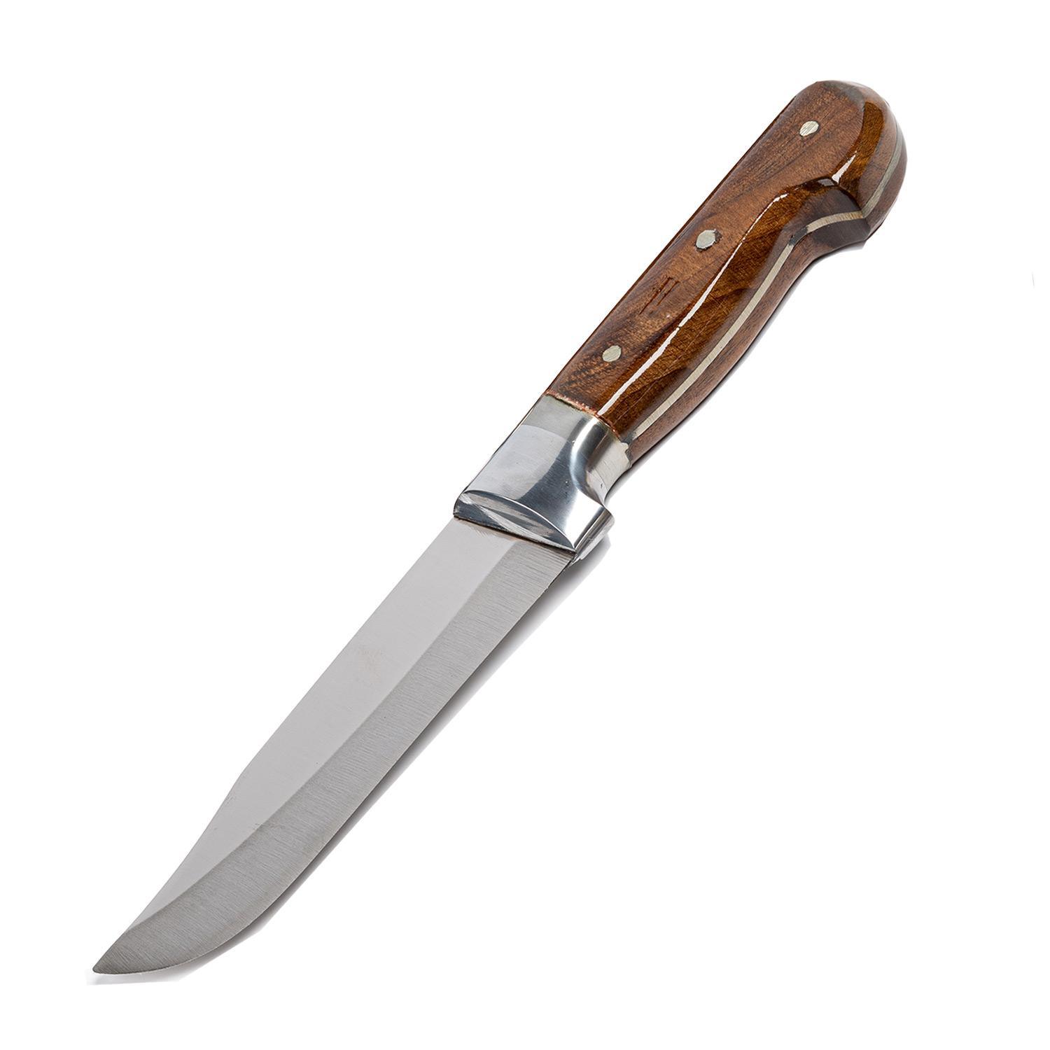 Wooden Handle Skinning Knife