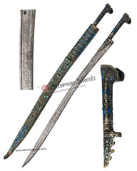 Yataghan Sword Blue Enamel (1)