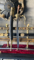 Wooden Handle Yatagan Sword