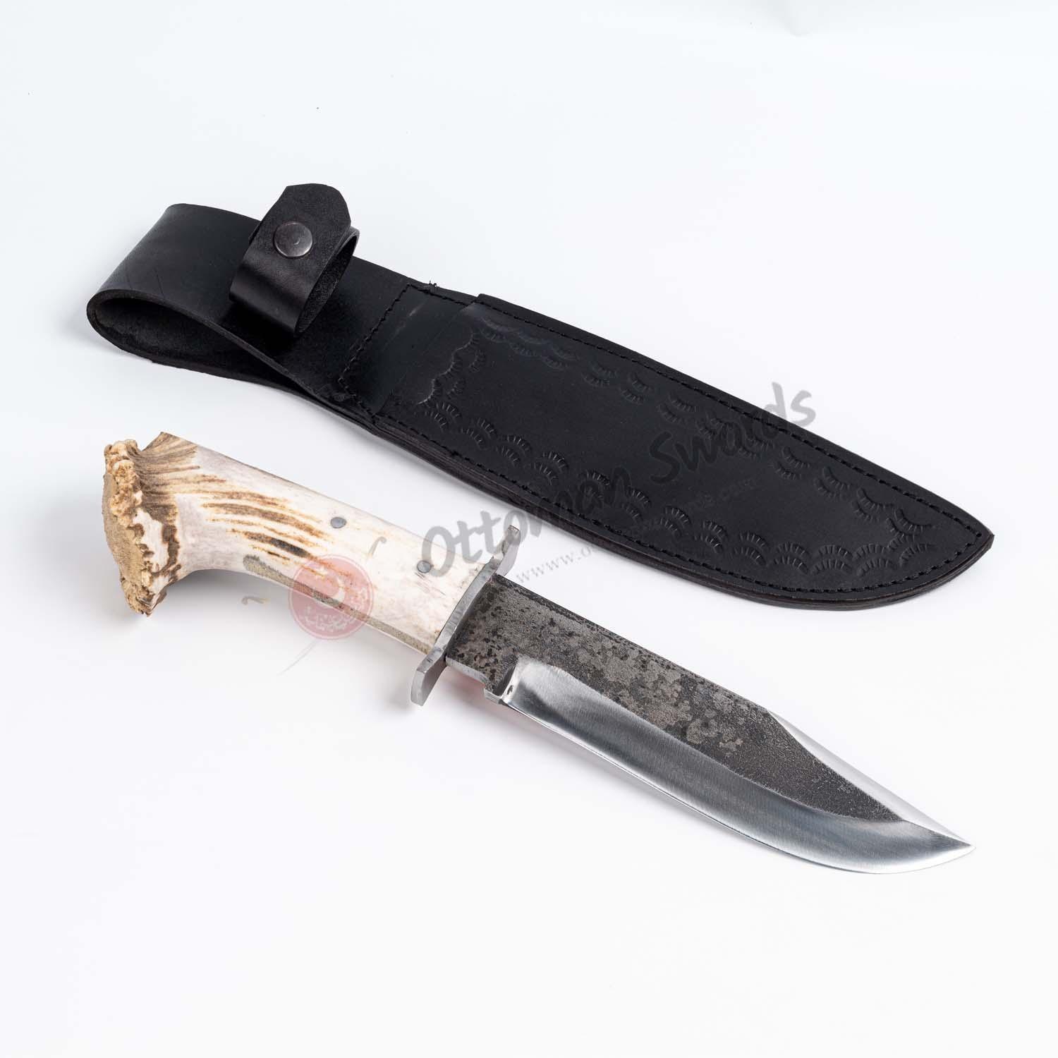 carbon steel bowie knife