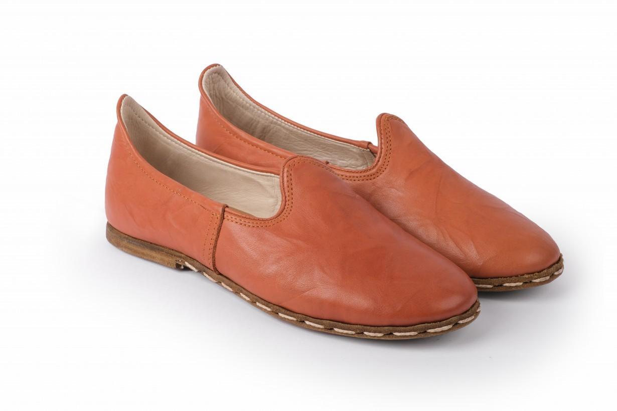light brown leather yemeni shoes for sale 2
