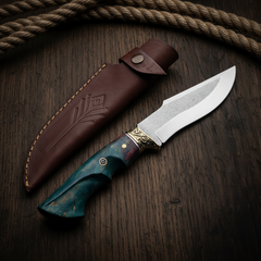 سكين حزام Bushcraft للاستخدام في الهواء الطلق مقاس 10 بوصات