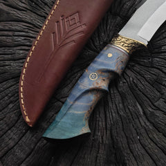 Cuchillo de cinturón Bushcraft para exteriores de 10"