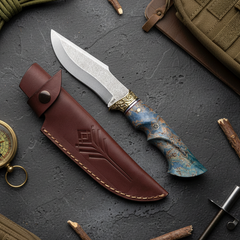 Cuchillo de cinturón Bushcraft para exteriores de 10"