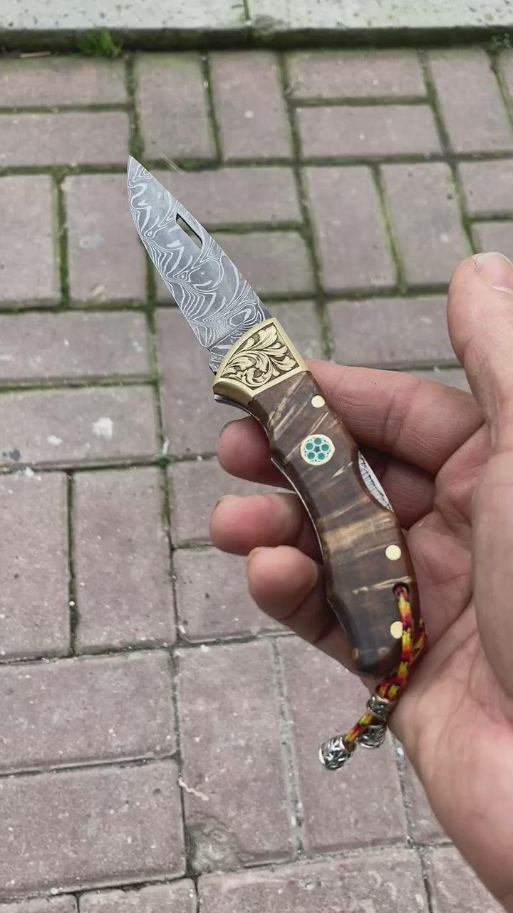 Stabilized Handle Damascus