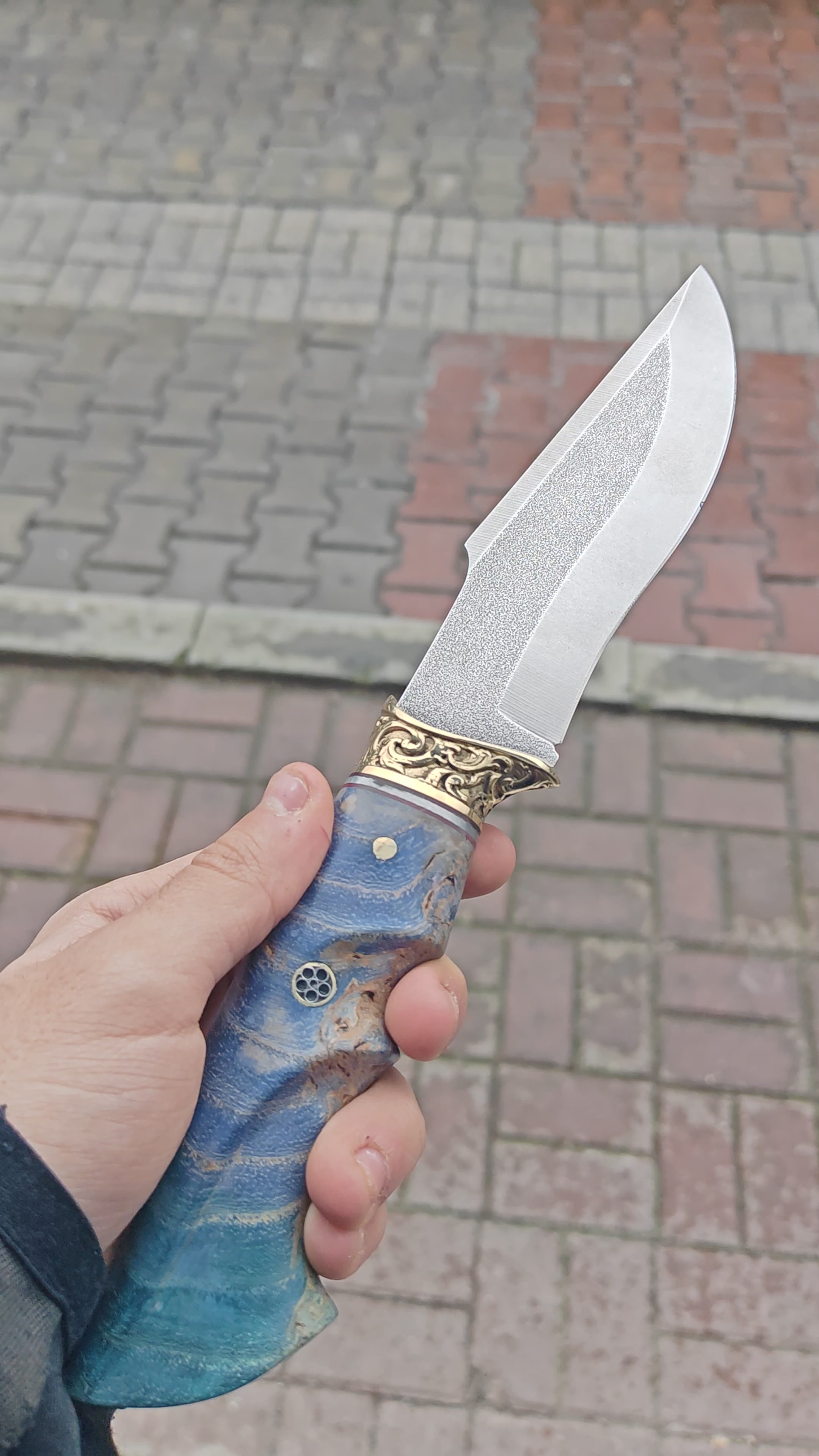 Cuchillo de cinturón Bushcraft para exteriores de 10"