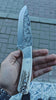 Cuchillo grabado con mango de ciervo